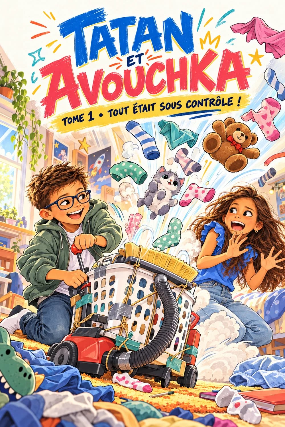 Couverture du tome 1 : Tout était sous contrôle !